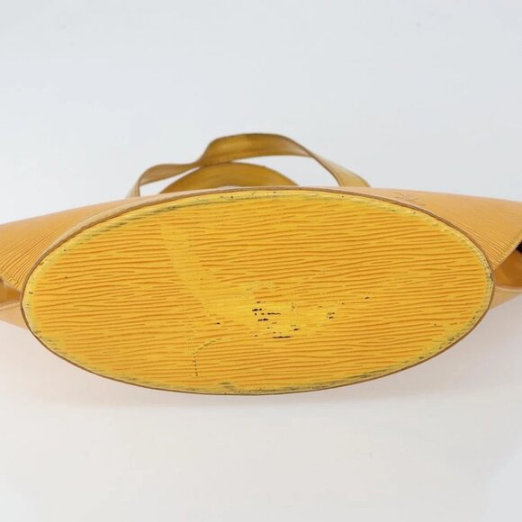 LOUIS VUITTON Epi Saint Jacques Hand Bag Yellow - Picture 6 of 16